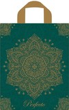 Пакет подарочный «Перфекто Звезда Востока», 90 мкм, 350х310 мм, с петлевой ручкой и донной складкой