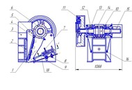 Дробилка щековая ДЩ-130 (ЩДС-II-1,6x2,5)